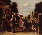 Lambert  Jacobsz The Prophet Elisha and Naaman china oil painting reproduction